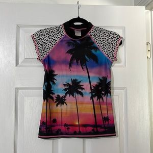 Girls swim shirt